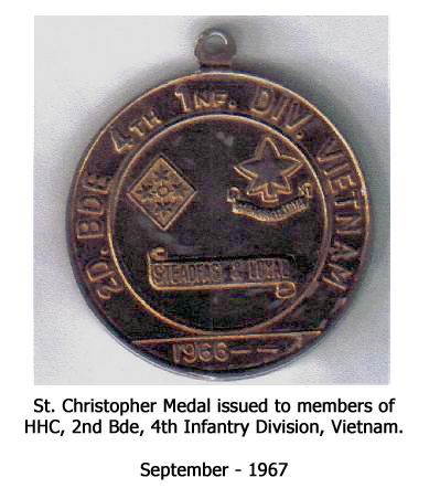 st. christopher medal